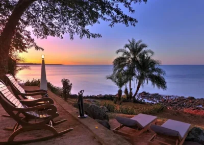 Photo Couché de soleil au Manga Soa Lodge