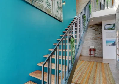 Entrée villa de standing